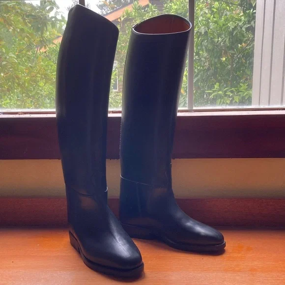 Konigs Dressage Horse Riding Boots Full Leather Grandgester women’s 8 - Picture 6 of 17